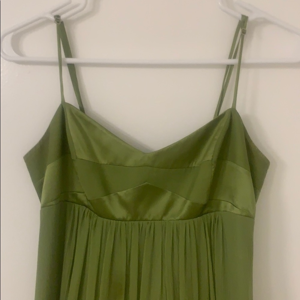 BCBGMAXAZRIA, long green dress